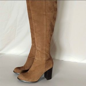 Over the Knee Suede Boots.